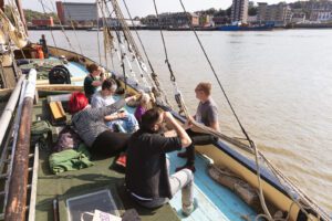 Sailing trip on board sailing barge Edith May