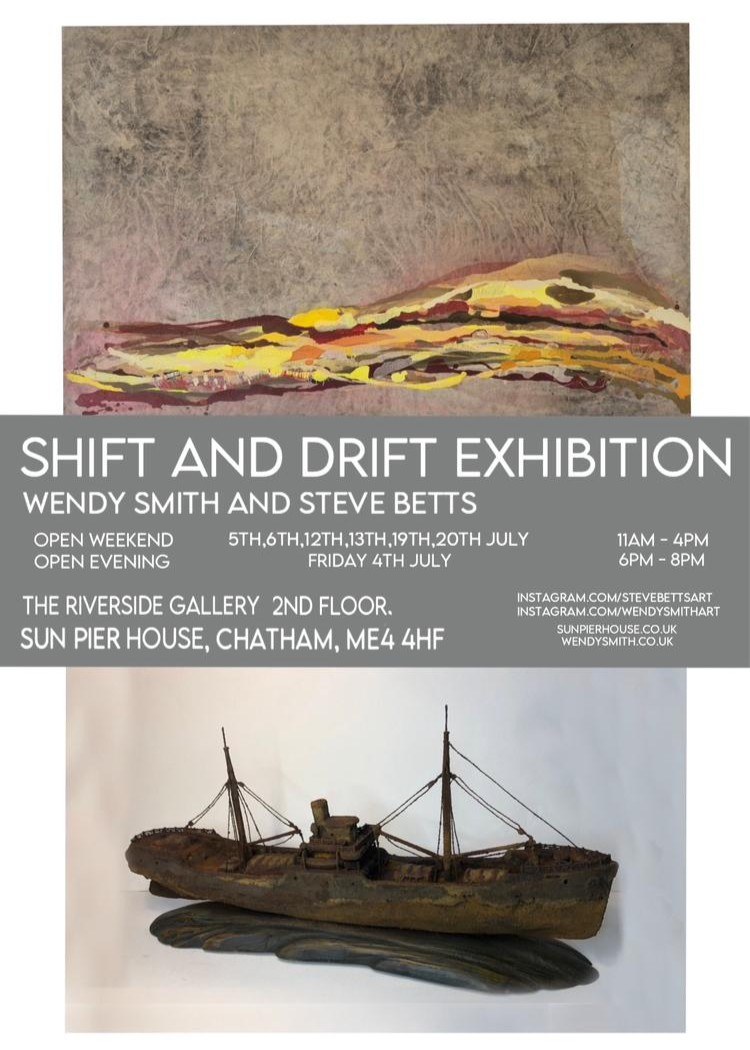 Shift & Drift Exhibition flyer