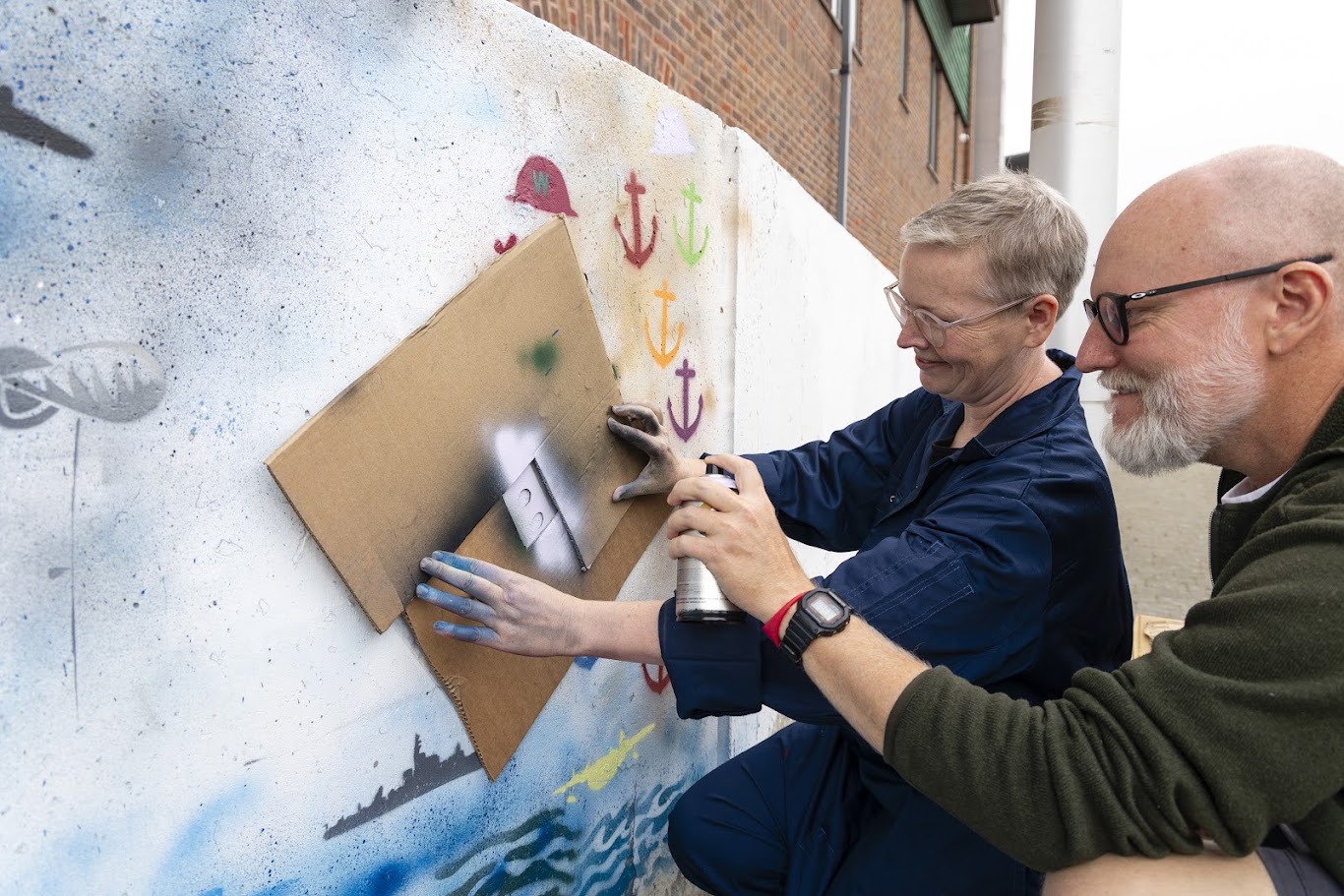 mural floodwall
